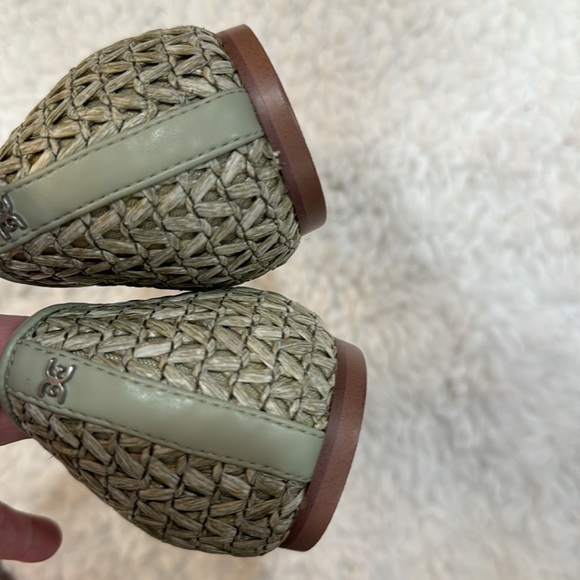 NWOT Sam Edelman Sz 8 Seagreen flats - Picture 3 of 6